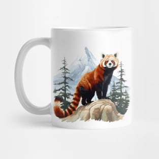 Red Panda In Nature Mug